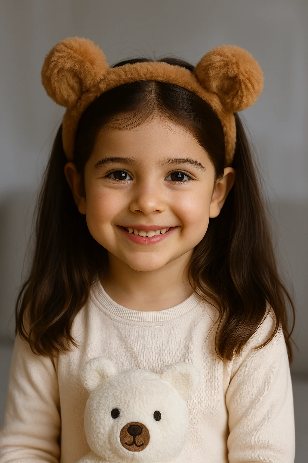 Ponpon Peluş Yetişkin / Çocuk Taç Seti 5' li