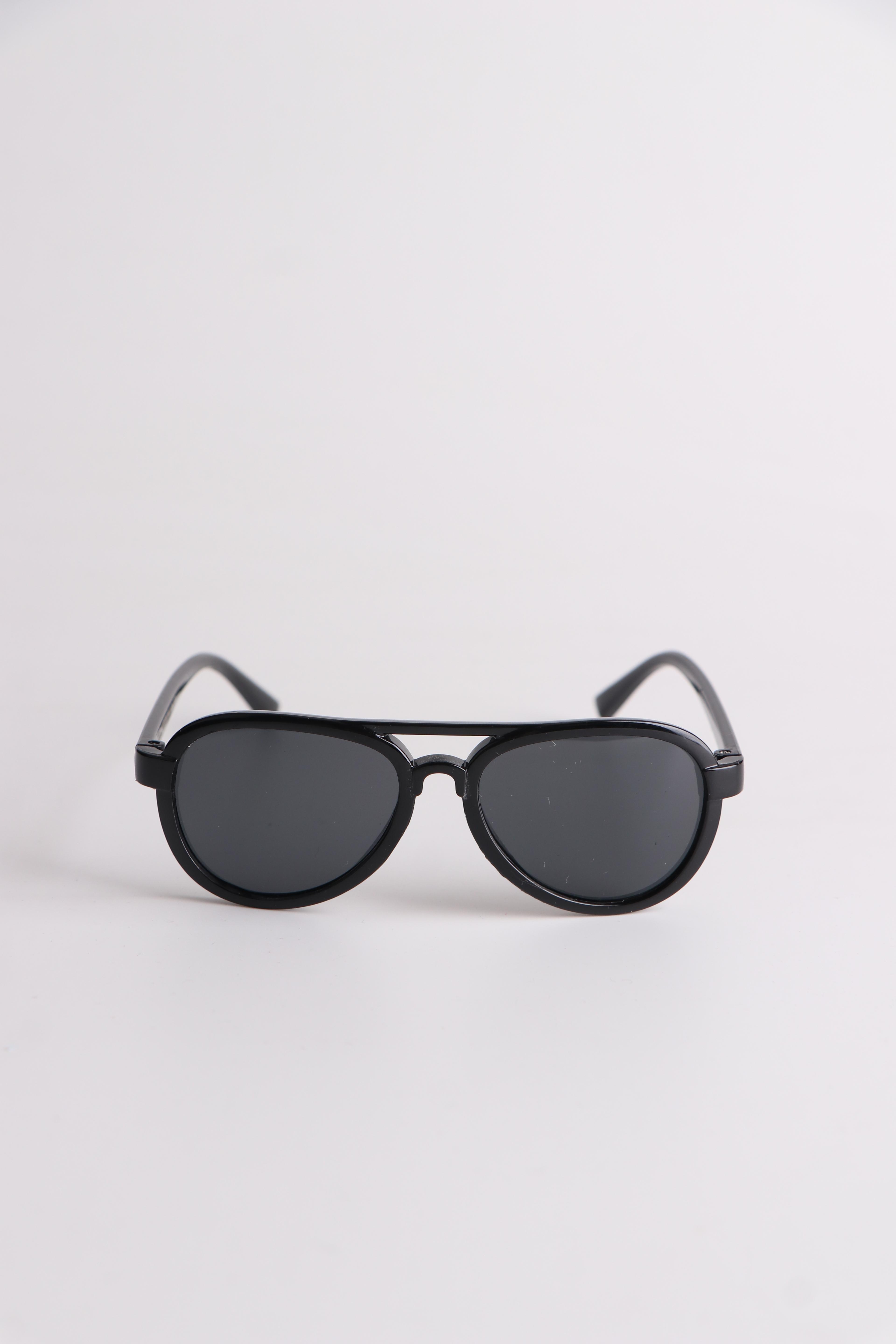 Çocuk Damla Unisex Güneş Gözlüğü - Siyah
