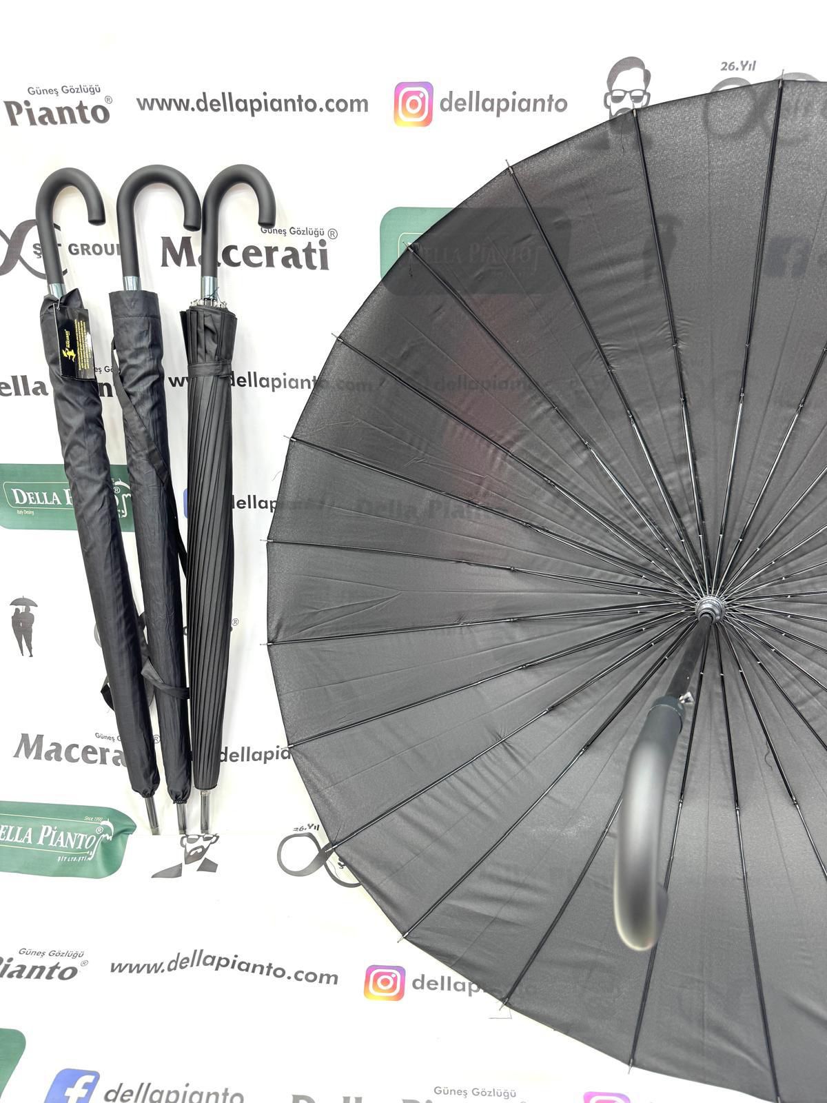24 Telli Fiber Baston Kılıflı Şemsiye