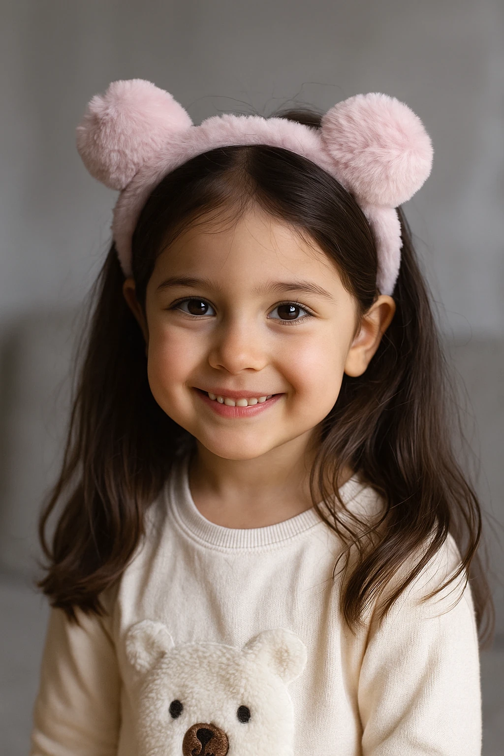 Ponpon Peluş Yetişkin / Çocuk Taç Seti 5' li