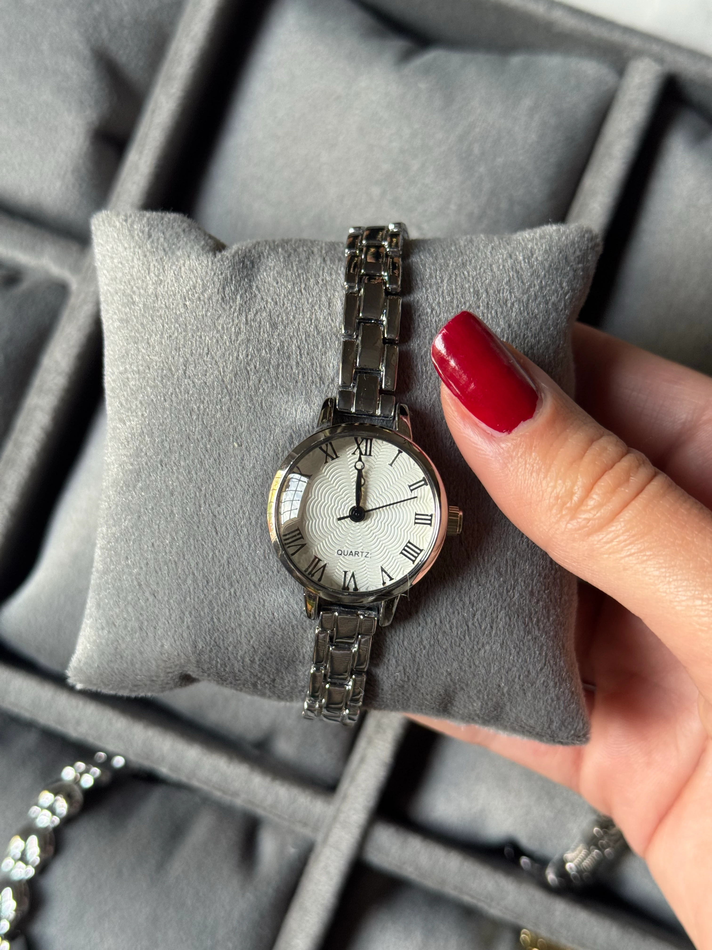 Gümüş Vintage Saat