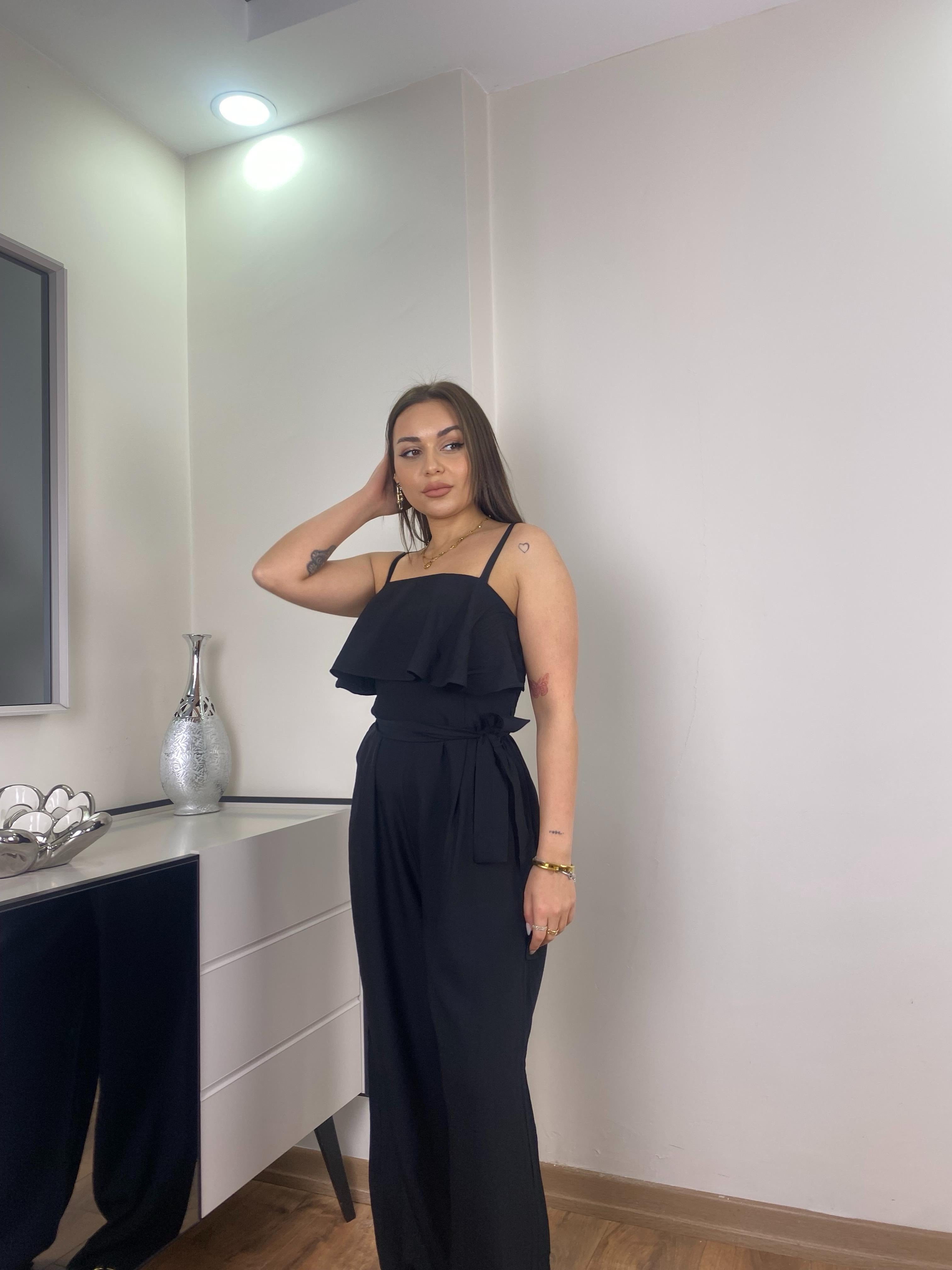 İthal Dokuma Çilek Tulum