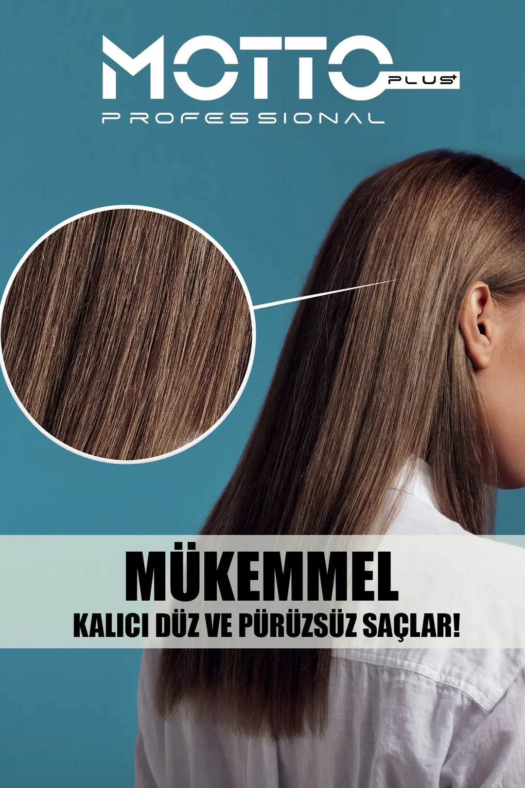 Aşırı Yıpranmış Saçlar Için Saç Düzleştirici Keratin & Tuzsuz Şampuan