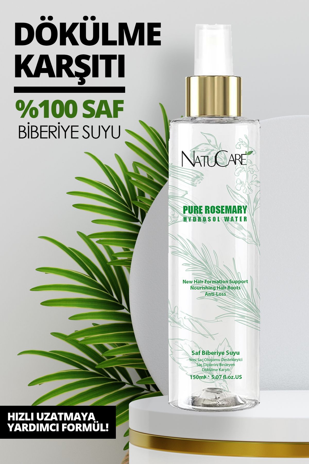 Güçlendirici %100 Saf Biberiye Suyu 150 ml
