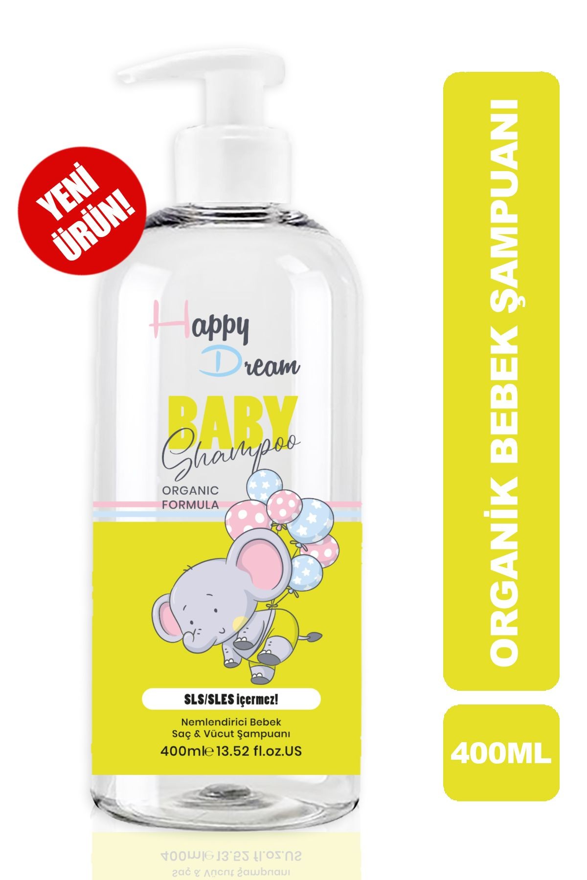 Göz Yakmayan Bebek Şampuanı 400ML