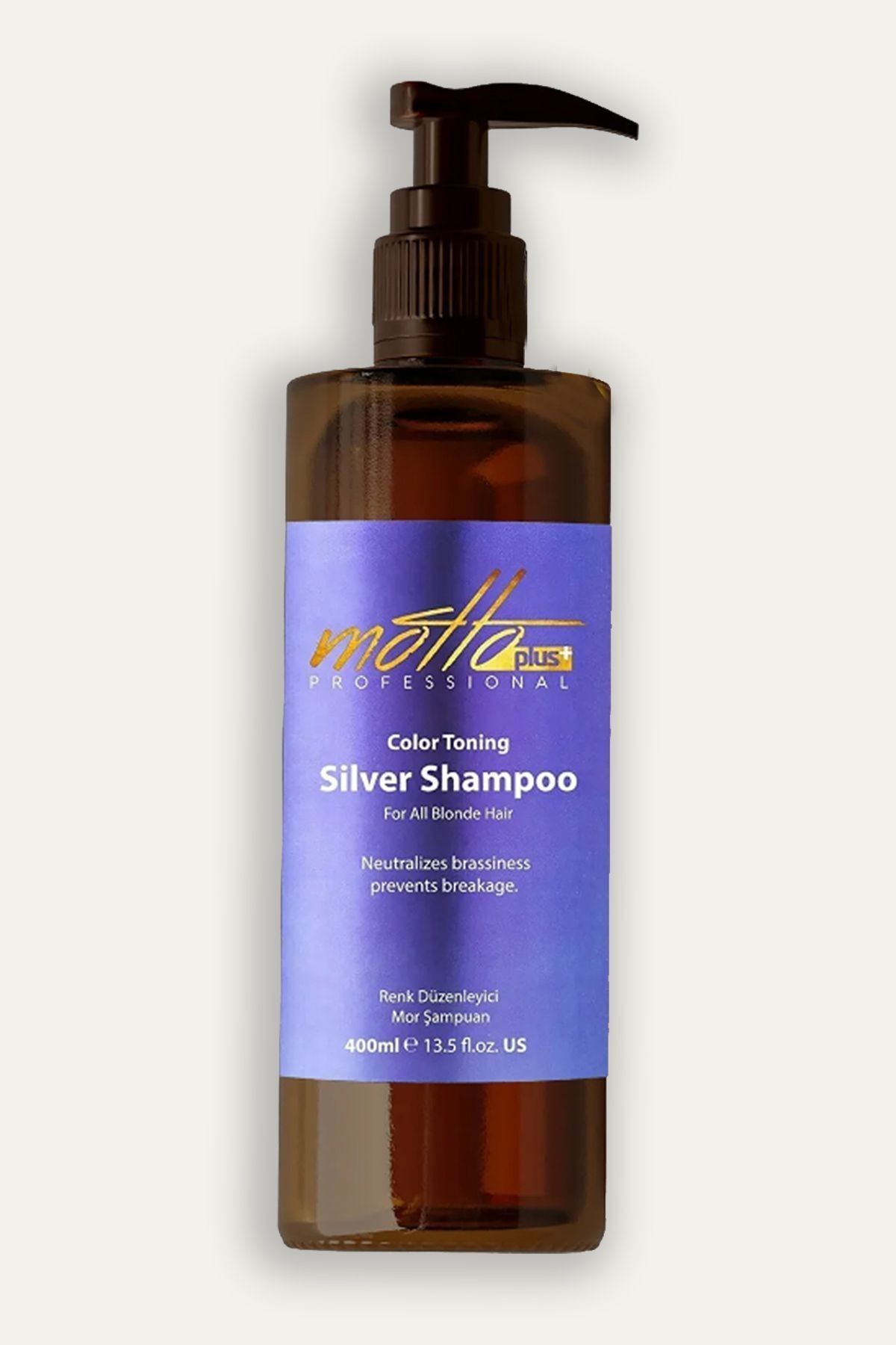 Turunculaşma Karşıtı Silver Mor Şampuan 400 ml