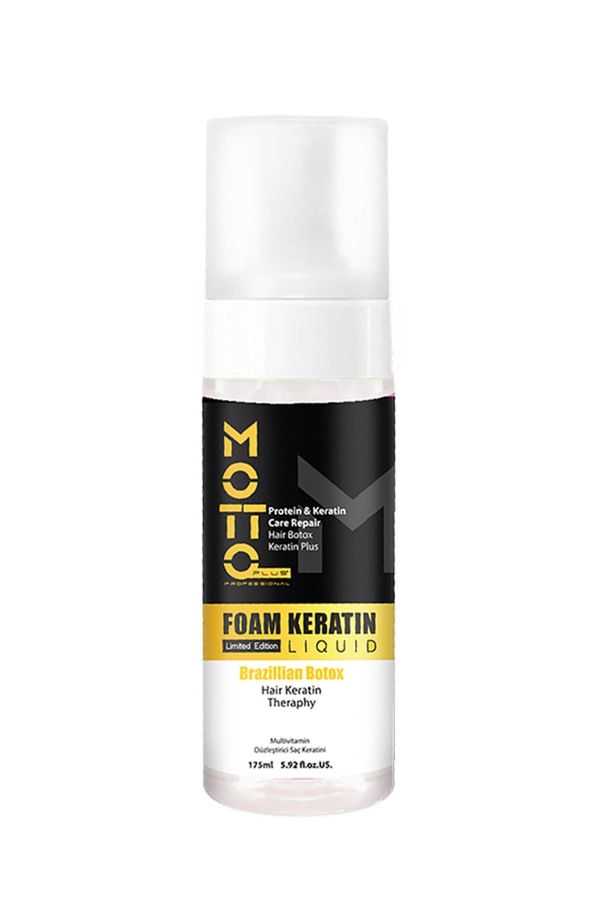 Aşırı Yıpranmış Saçlar Için Düzleştirici Brezilya Fönü Likit Köpük Keratin 175 ml