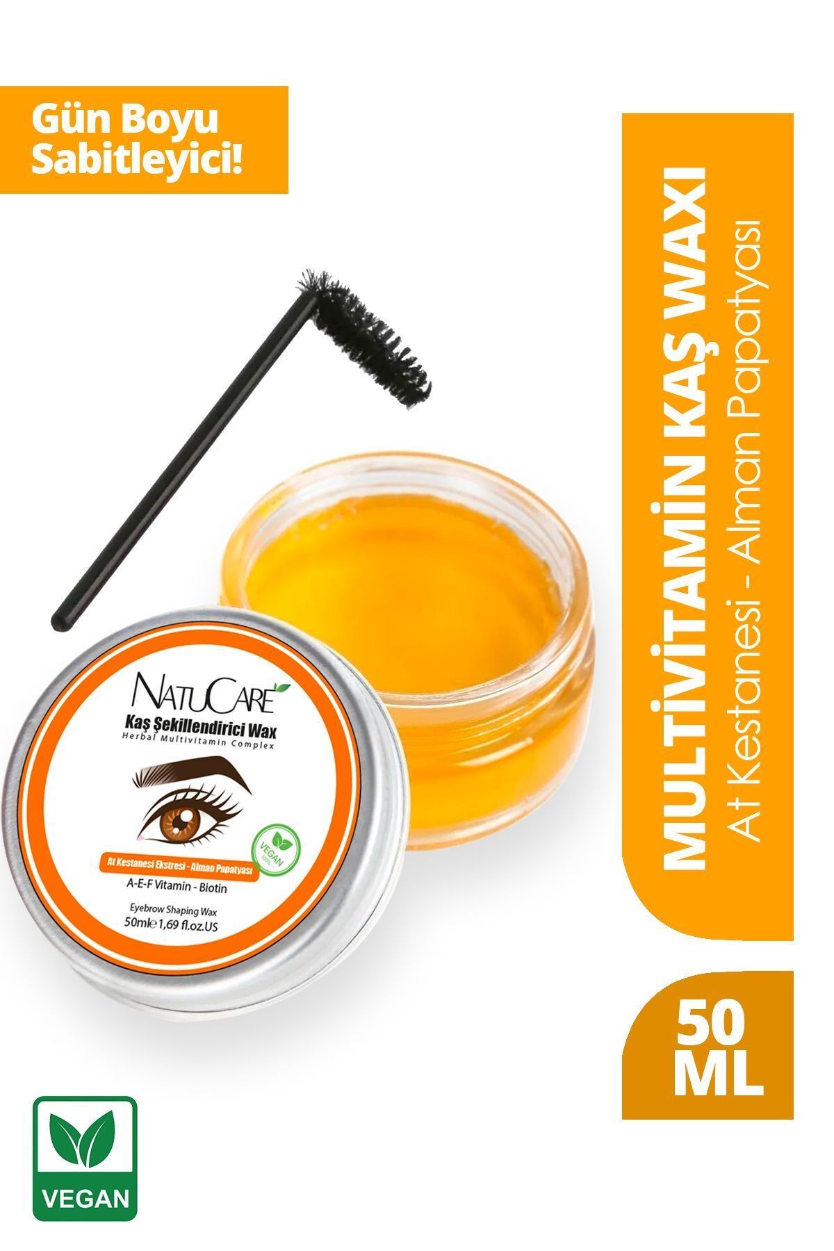 Sabitleyici Ve Parlatıcı Kaş Waxı 50ml