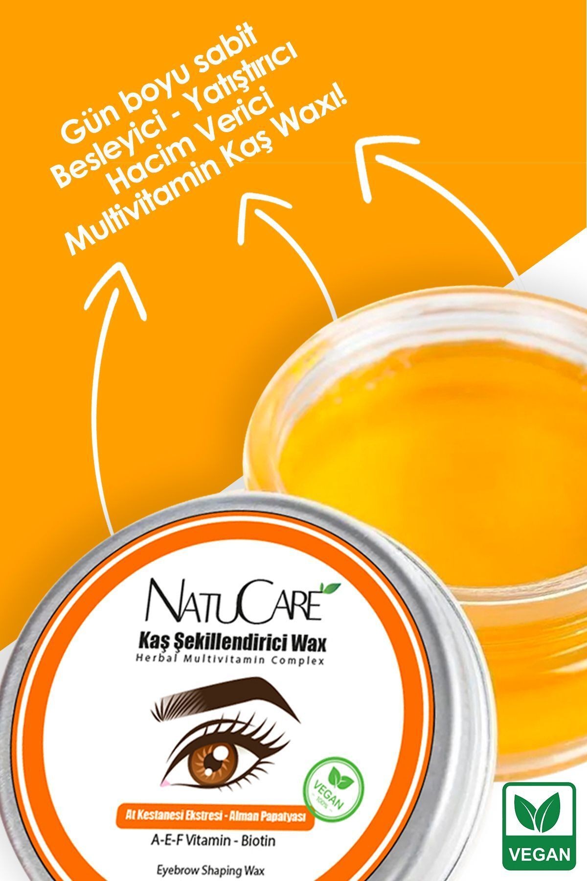 Sabitleyici Ve Parlatıcı Kaş Waxı 50ml