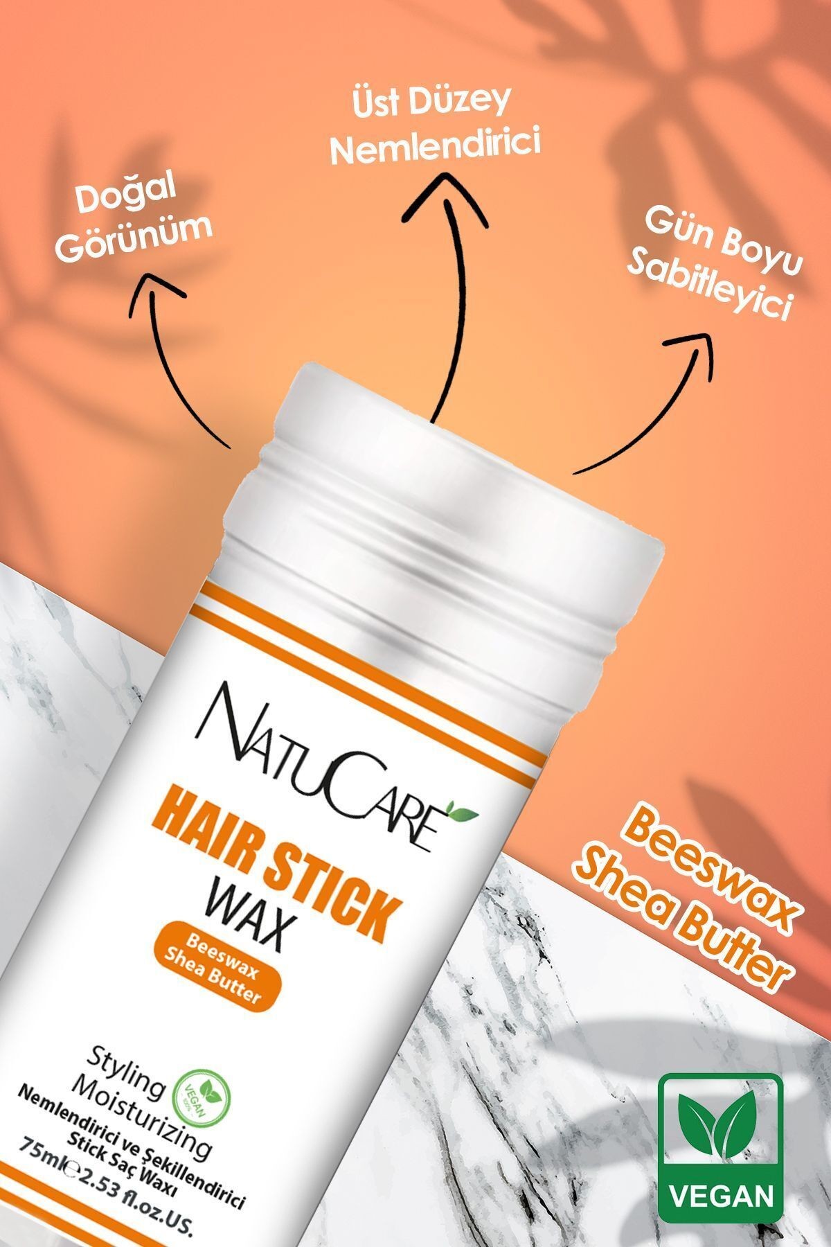 Şekillendirici Ve Hacim Verici Stick Wax 75ml