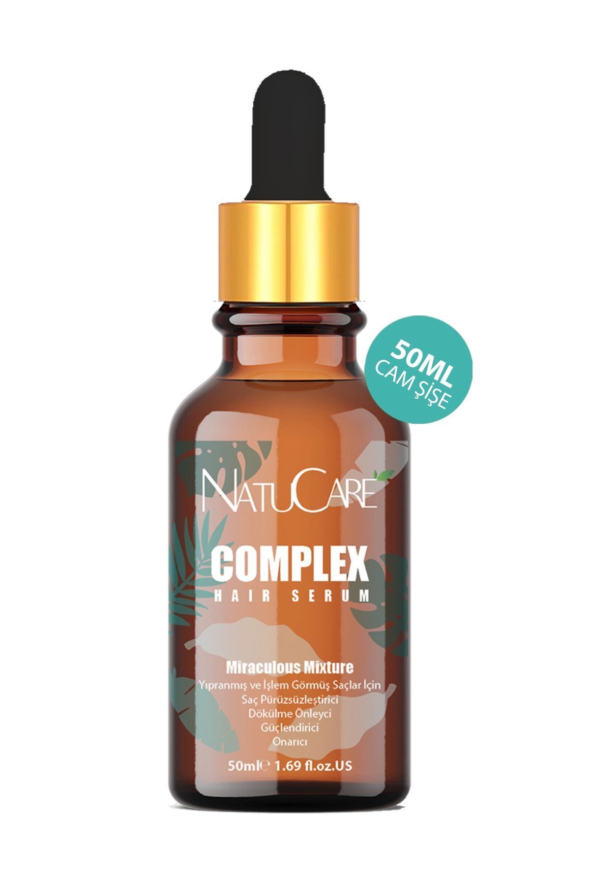 Aşırı Yıpranmış Saçlar Için Mucizevi Karışım Saç Kompleksi 50ml