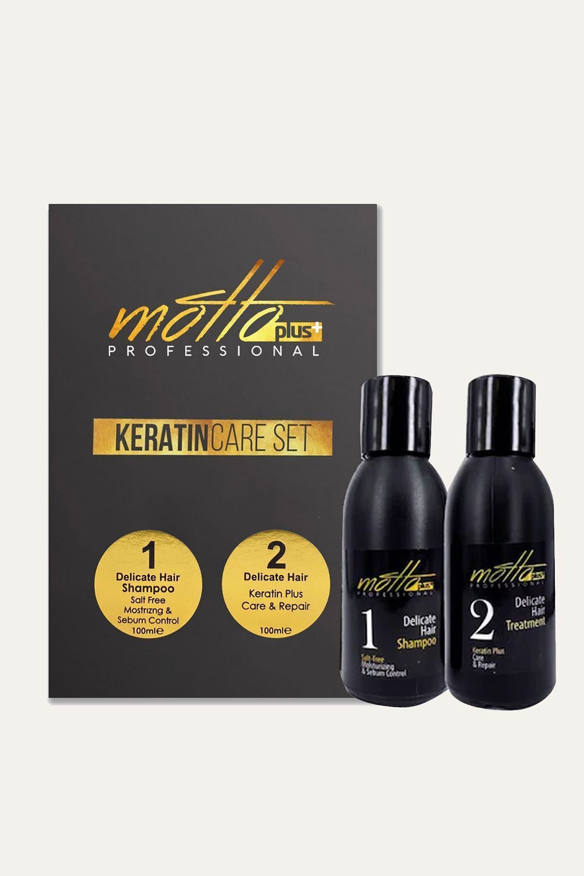 Brezilya Fönü Keratini 2'li Mucizevi Bakım Seti (100ML KERATİN - 100ML ŞAMPUAN)
