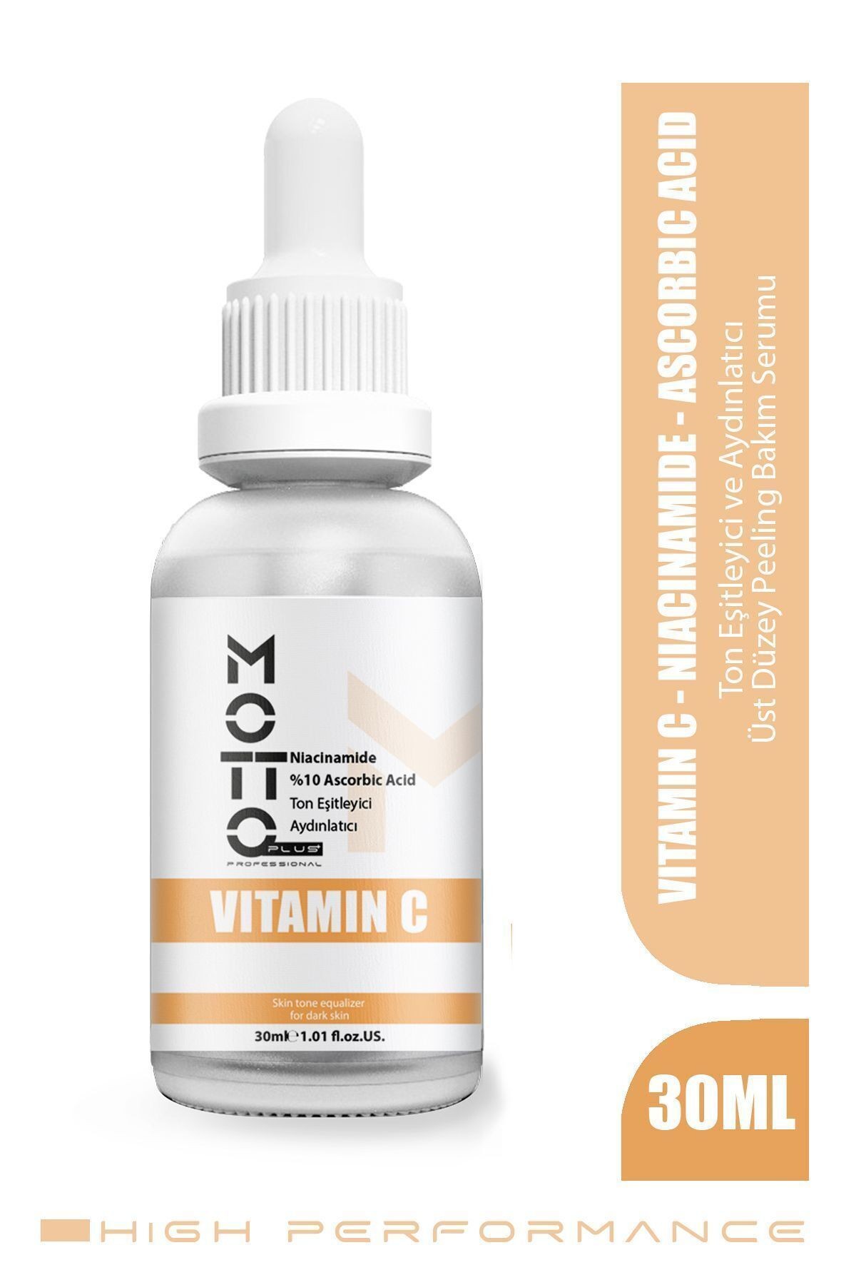 C VİTAMİN Renk Tonu Eşitleyici ve Aydınlatıcı Üst Düzey Peeling Bakım Serumu 30ml