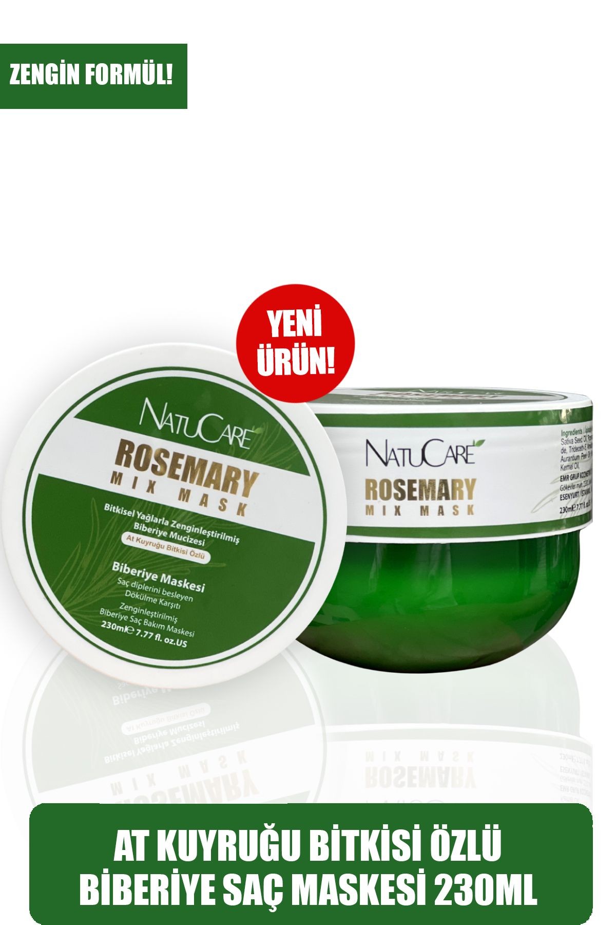 Biberiye Saç Bakım Maskesi 230ml