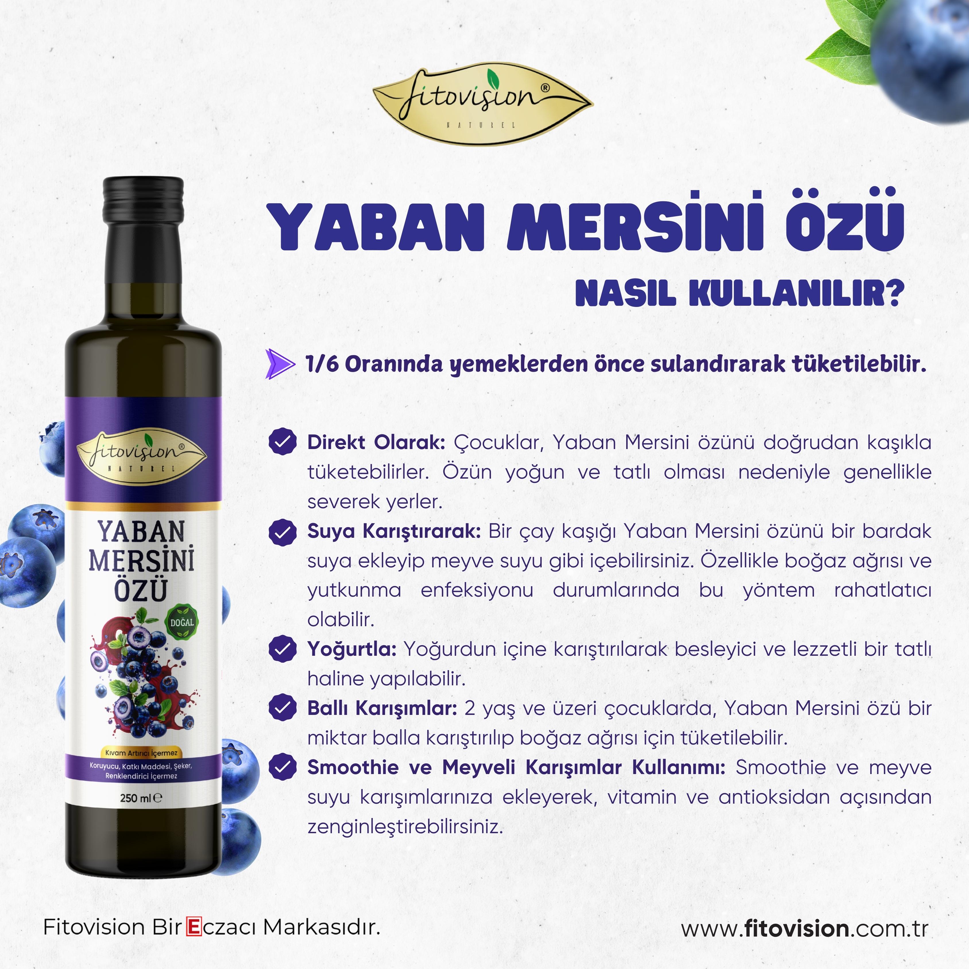 Yaban Mersini Özü