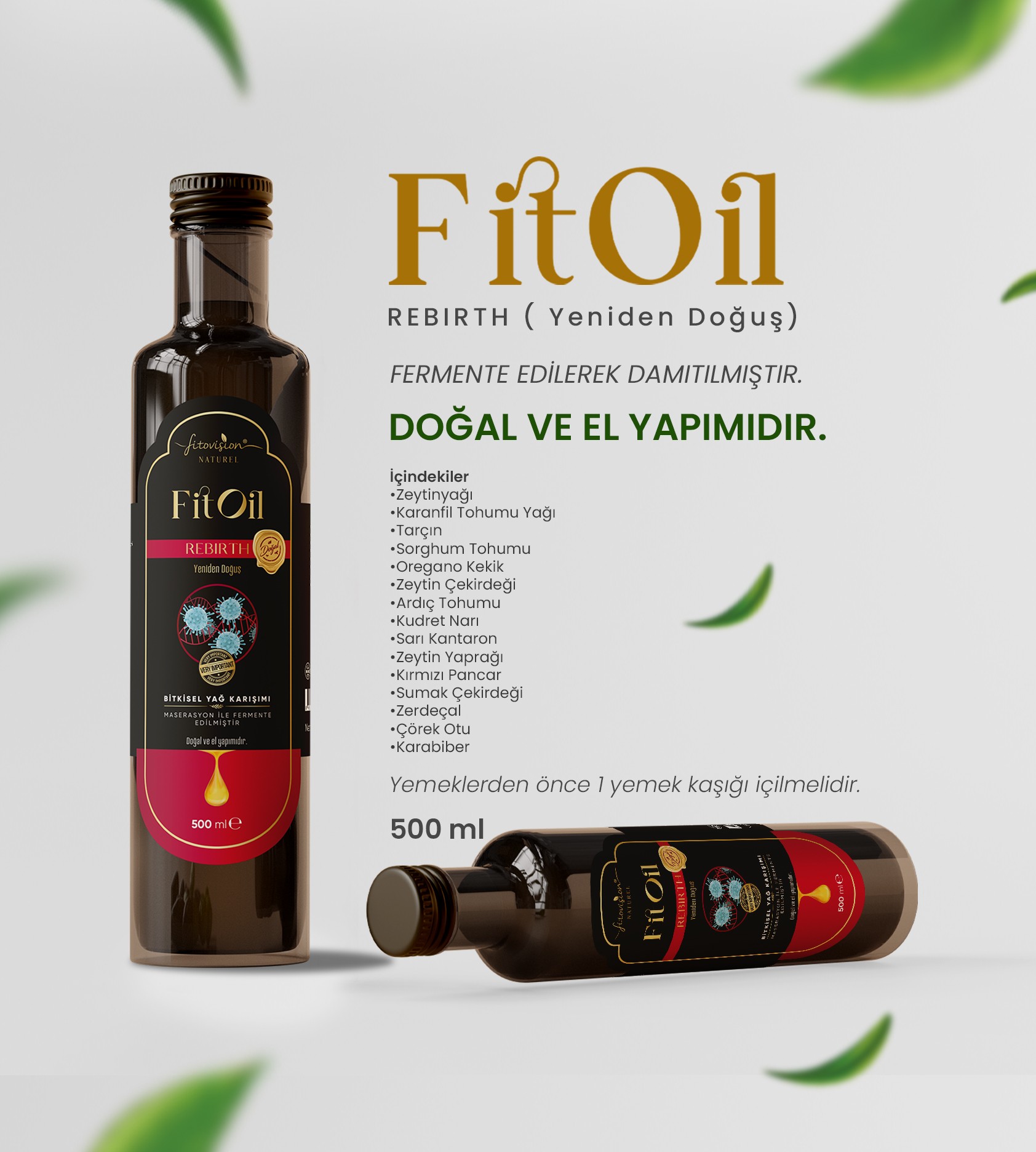 FitOil Bitkisel Karışım Yağ image