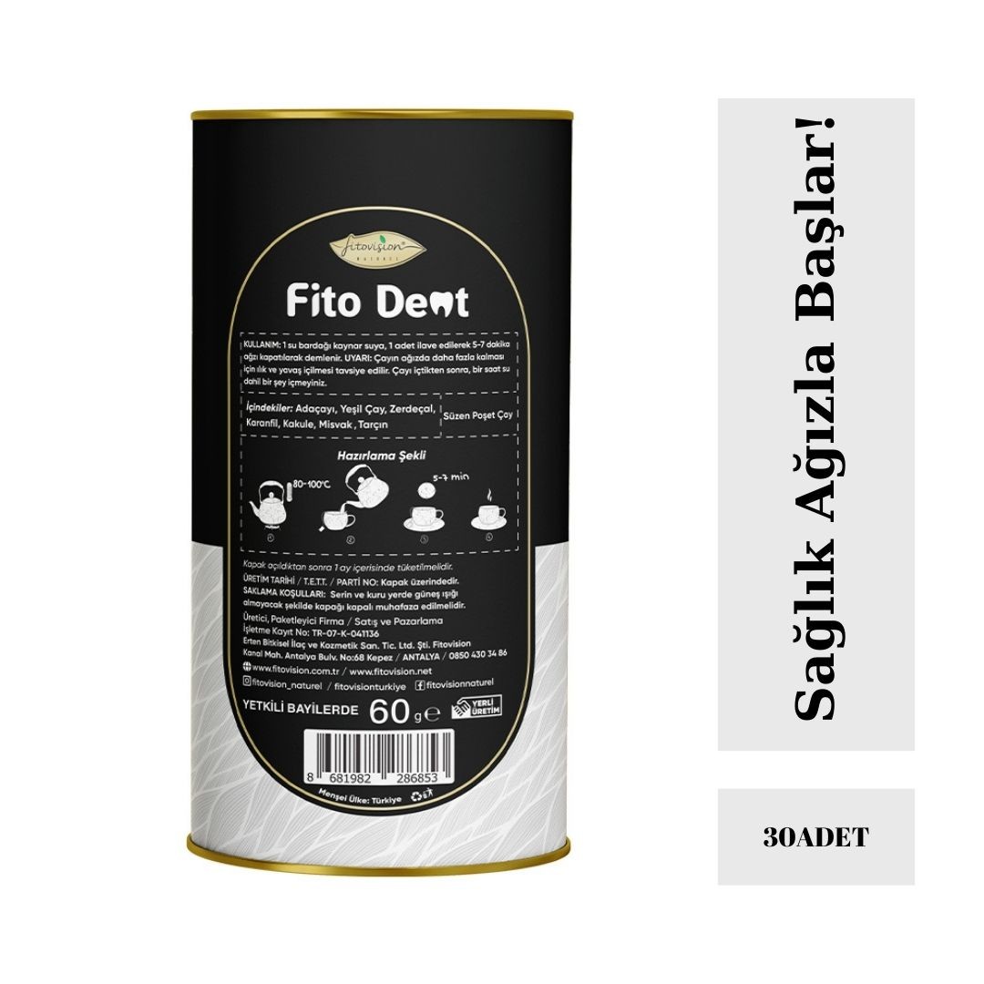 Fitovision Fito Dent Medicinal Herbal Tea