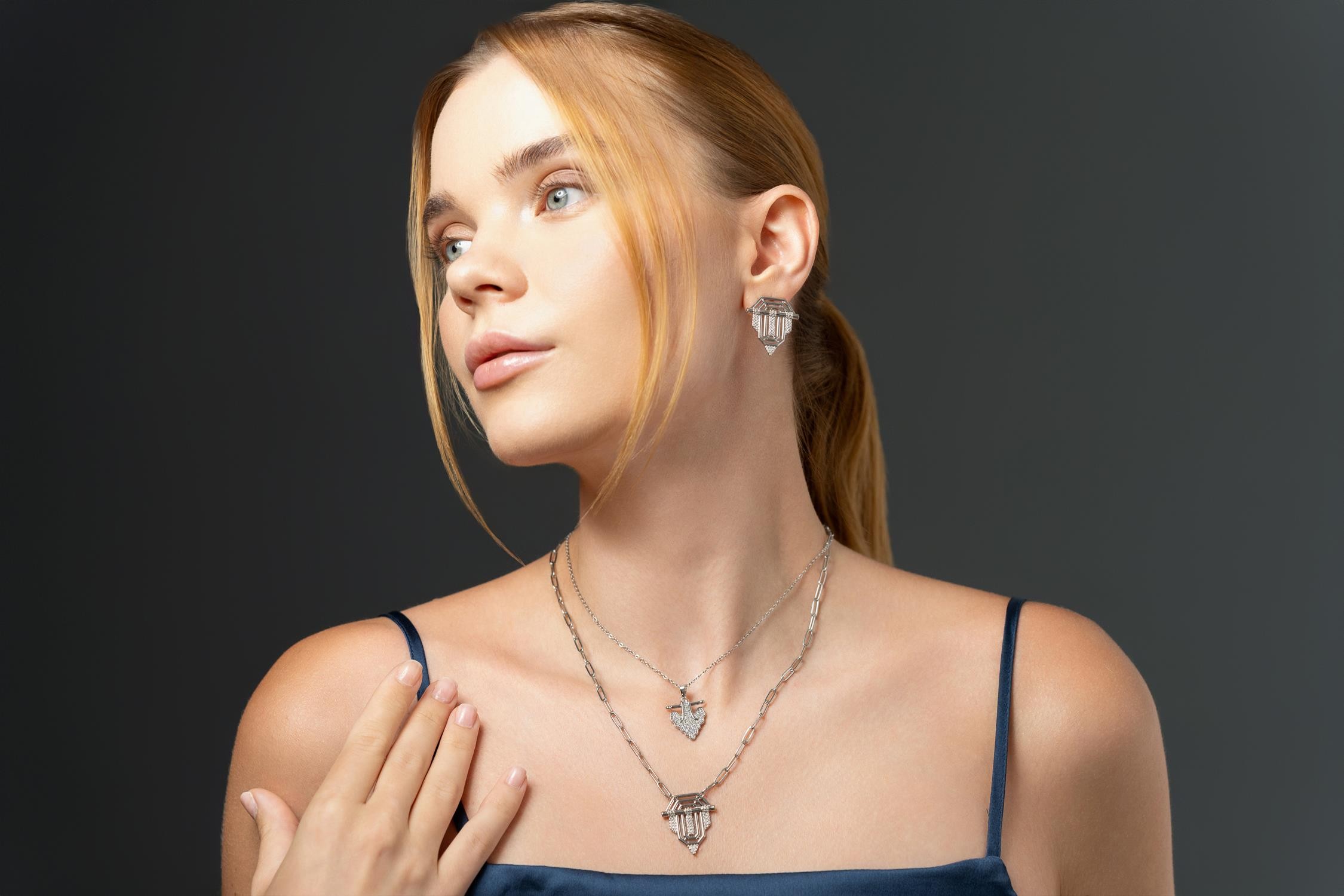 çelik leyla tasarım kolye