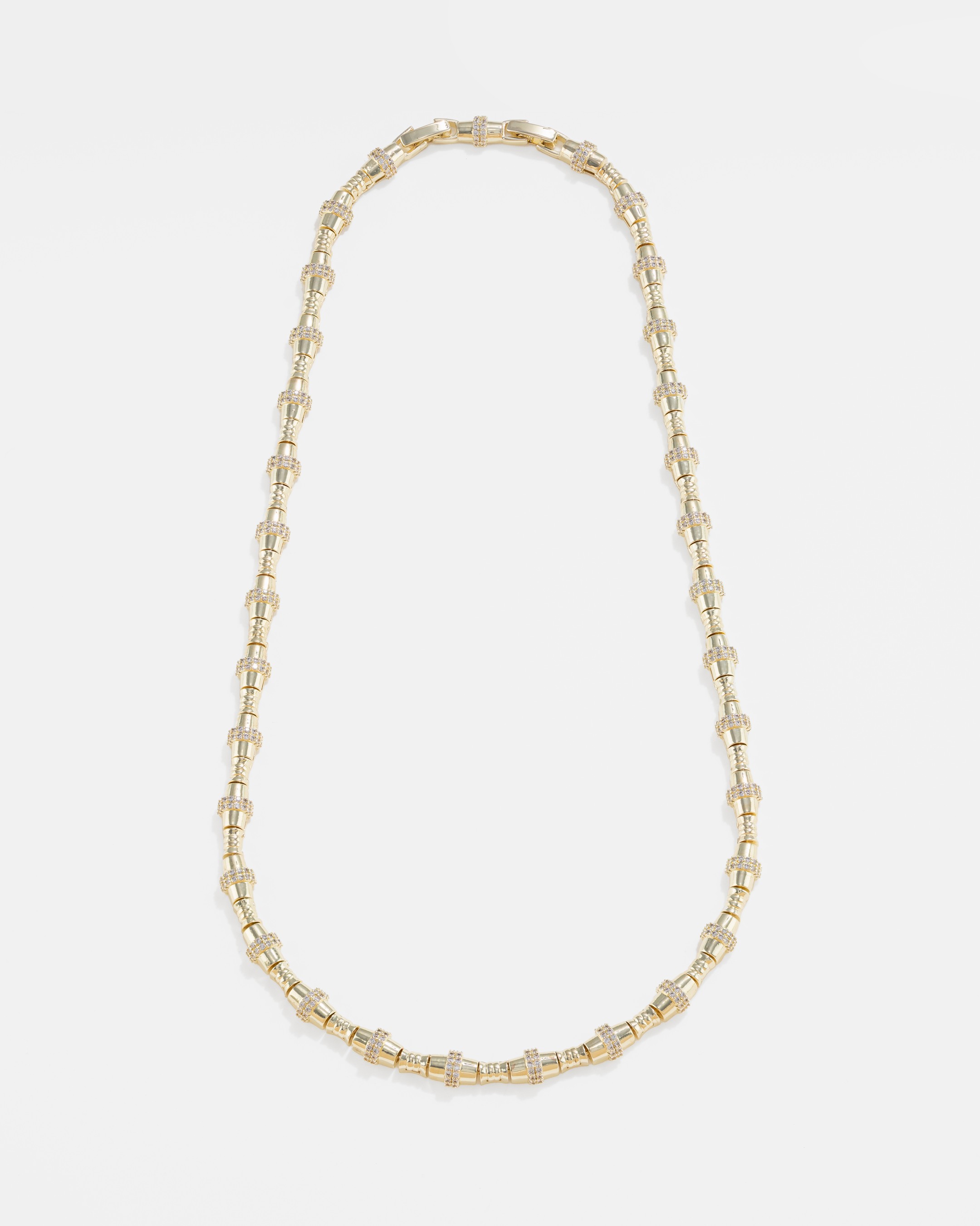 Rodyum Kaplama Serenty  Choker Kolye