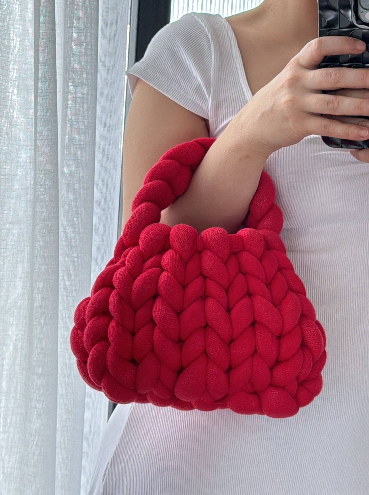 Kırmızı Mini Mallow Bag