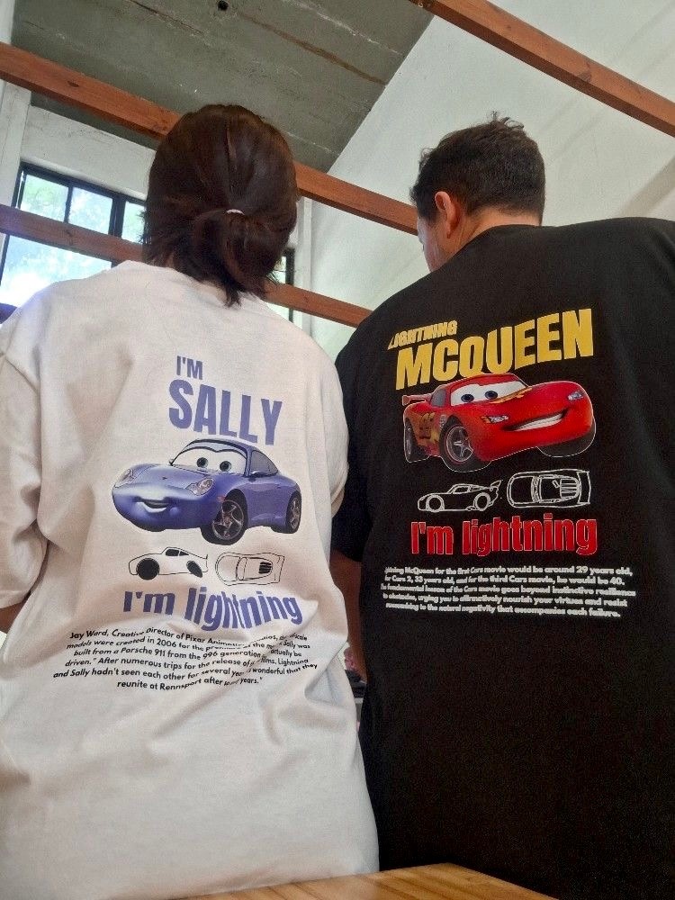 MCQUENN Car Detail Oversize Unisex T-Shirt