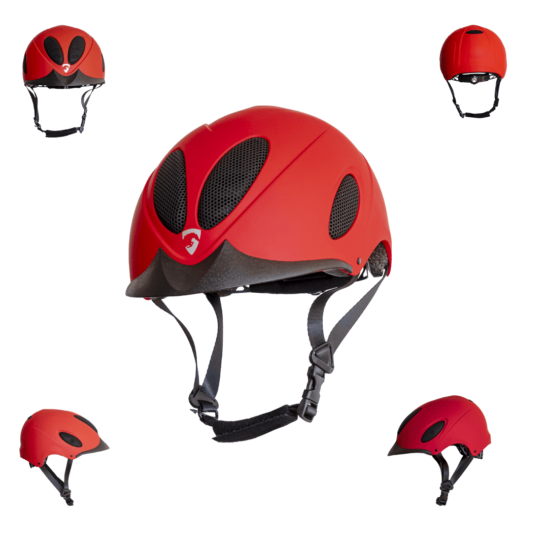 EQH 808 / Helmet Matte Red
