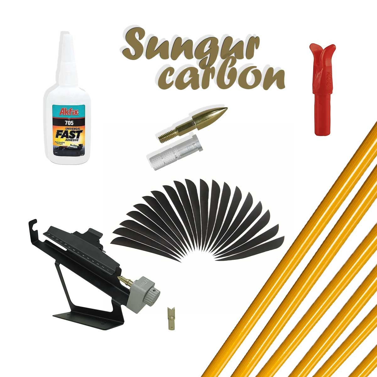 Sungur Carbon Arrow Making Kit