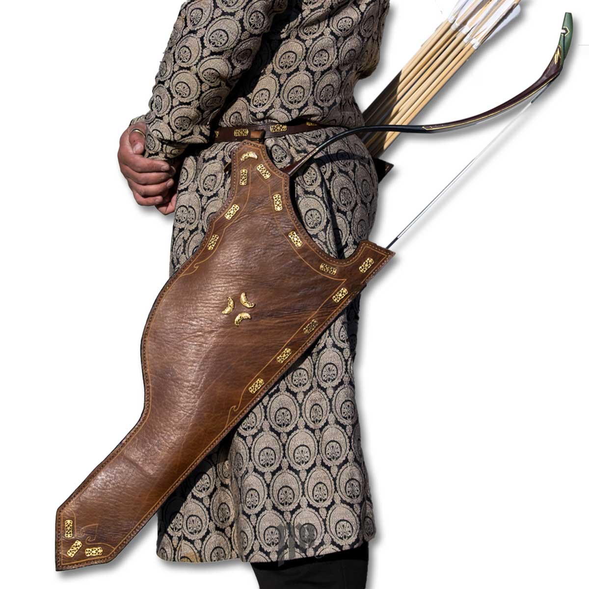 Orhan / Leather Quiver & Bowcase & Belt