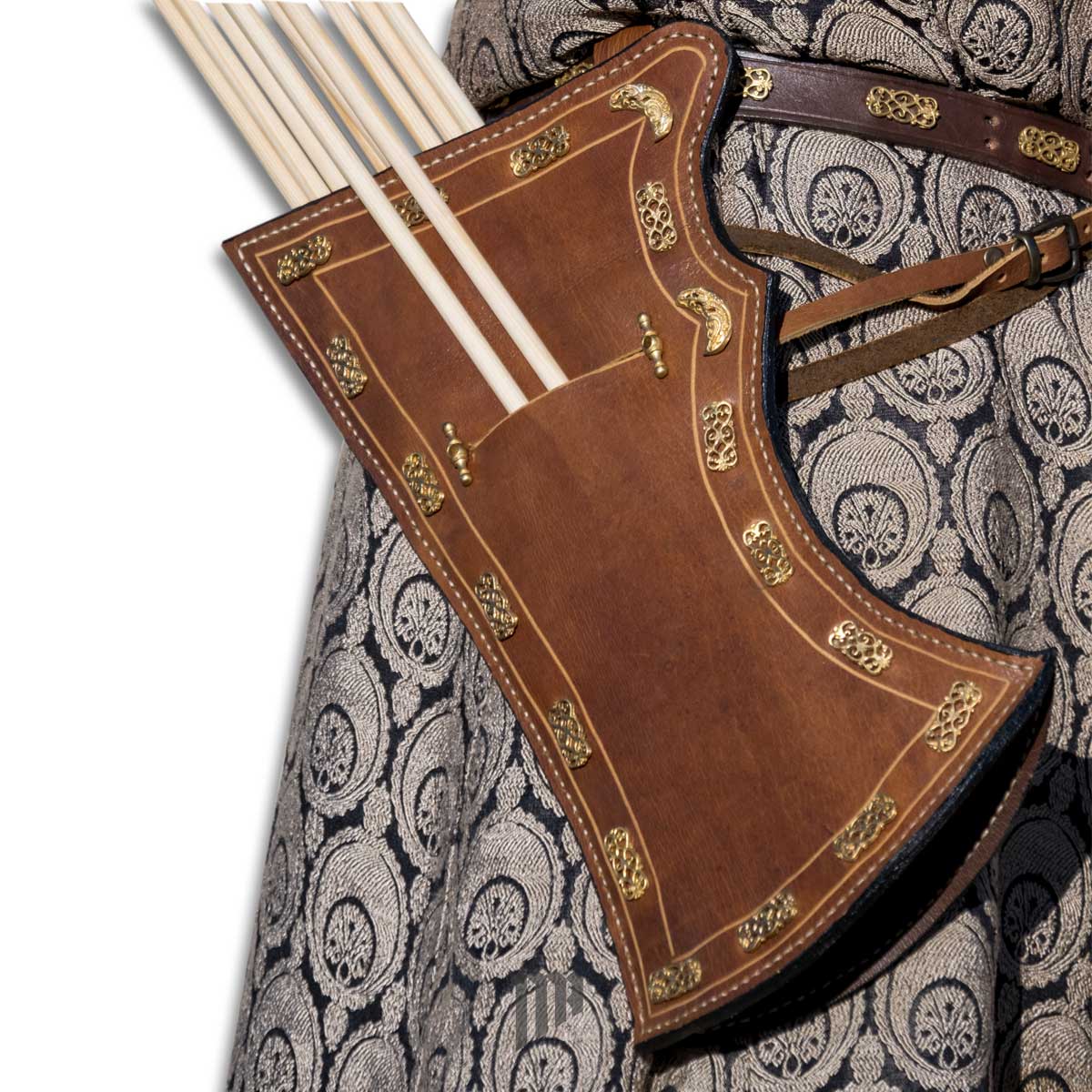 Orhan / Leather Quiver & Bowcase & Belt