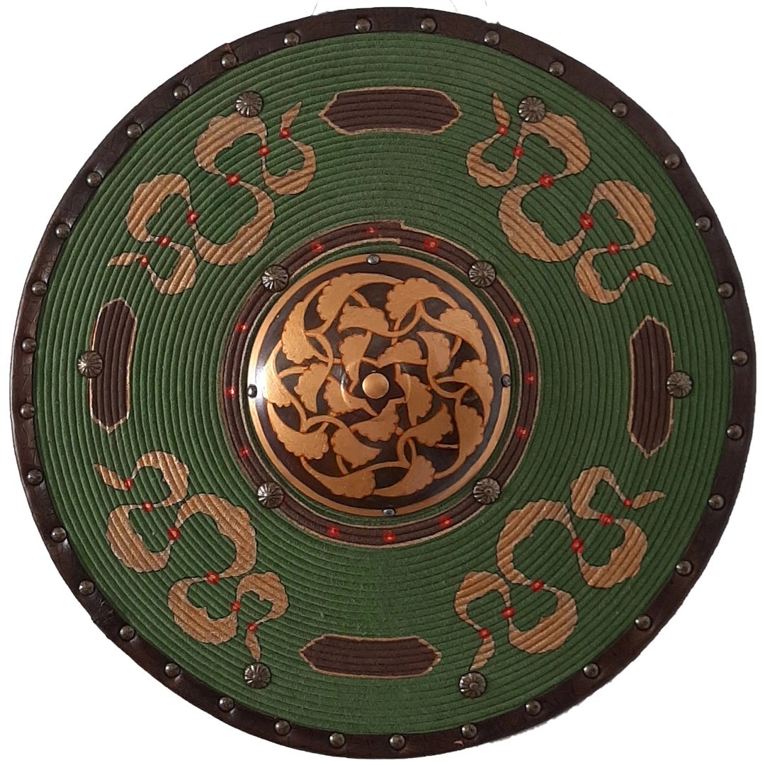 Decorative Kalkan Shield / Green