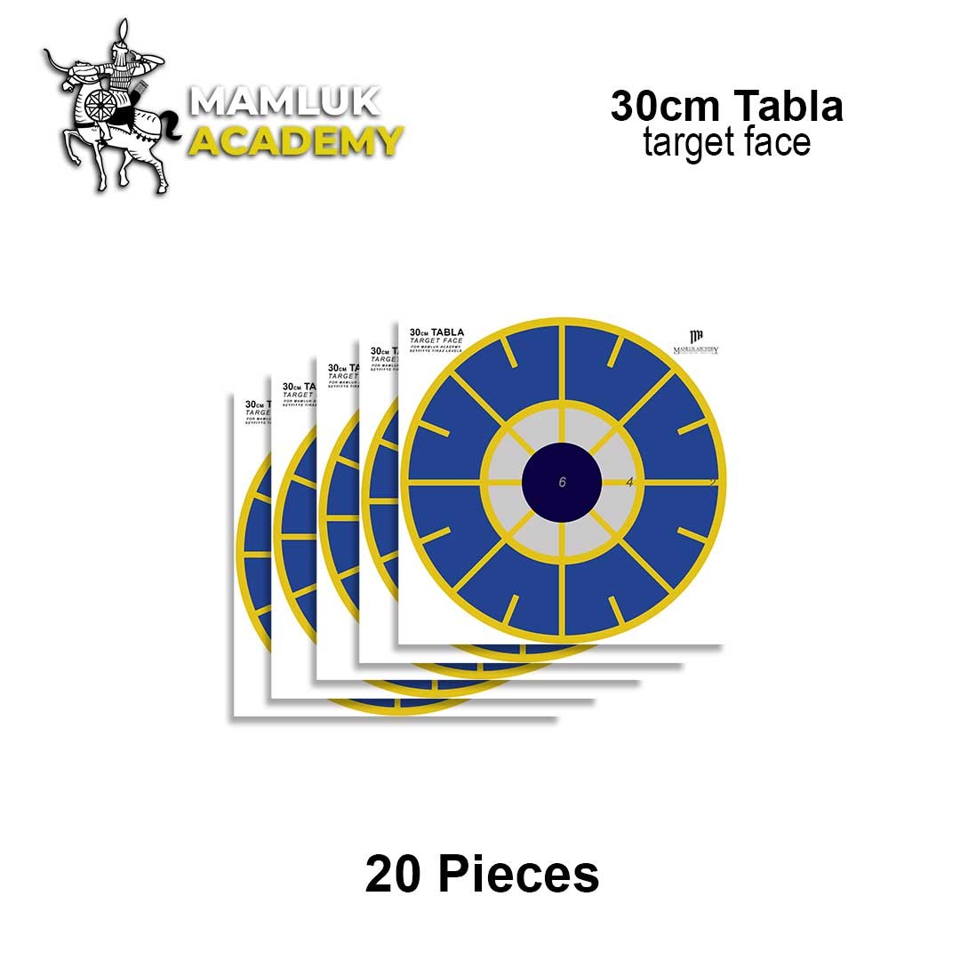 Mamluk Academy / Tabla Target Faces / 20 Pieces
