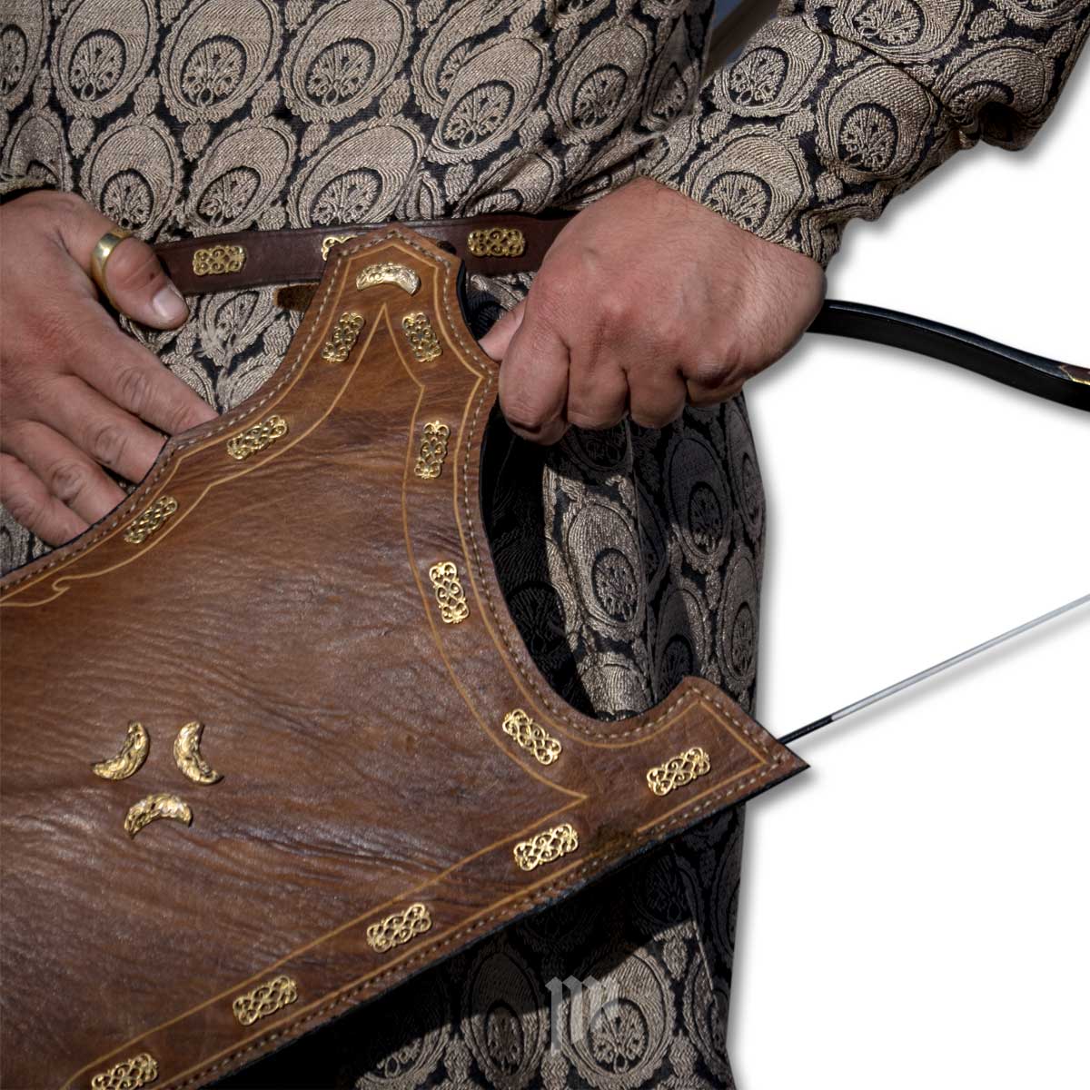 Orhan / Leather Quiver & Bowcase & Belt