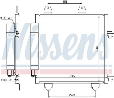 Citroen C1 1.0-1.4Hdi 2005-2014 Klima Radyatörü Kondanser 6455EE