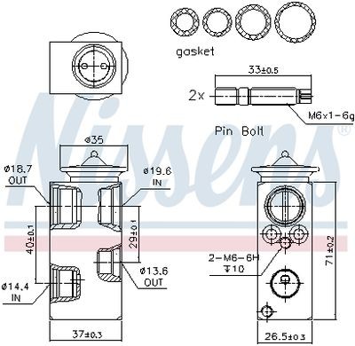 Mercedes W204 Expansion Genleşme Valfi 2128300284