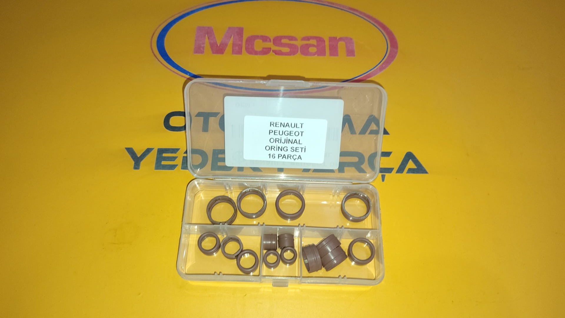 Renault Peugeot Orijinal Oring Seti 16lı