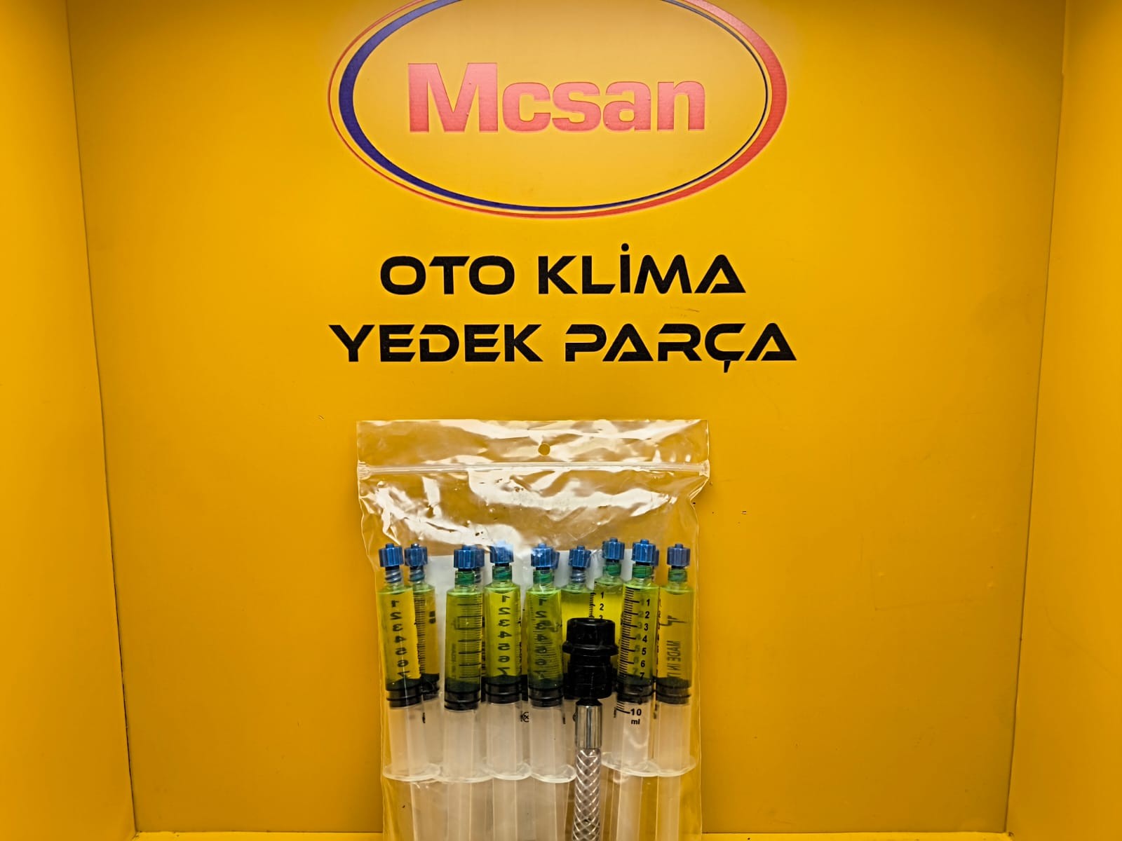 UV Kaçak Sıvısı 12'li Şırıngalı Özel Aparatlı