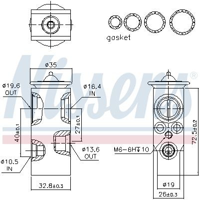 Fiat Punto Linea Fiorino Expansion (Genleşme) Valf 55702406