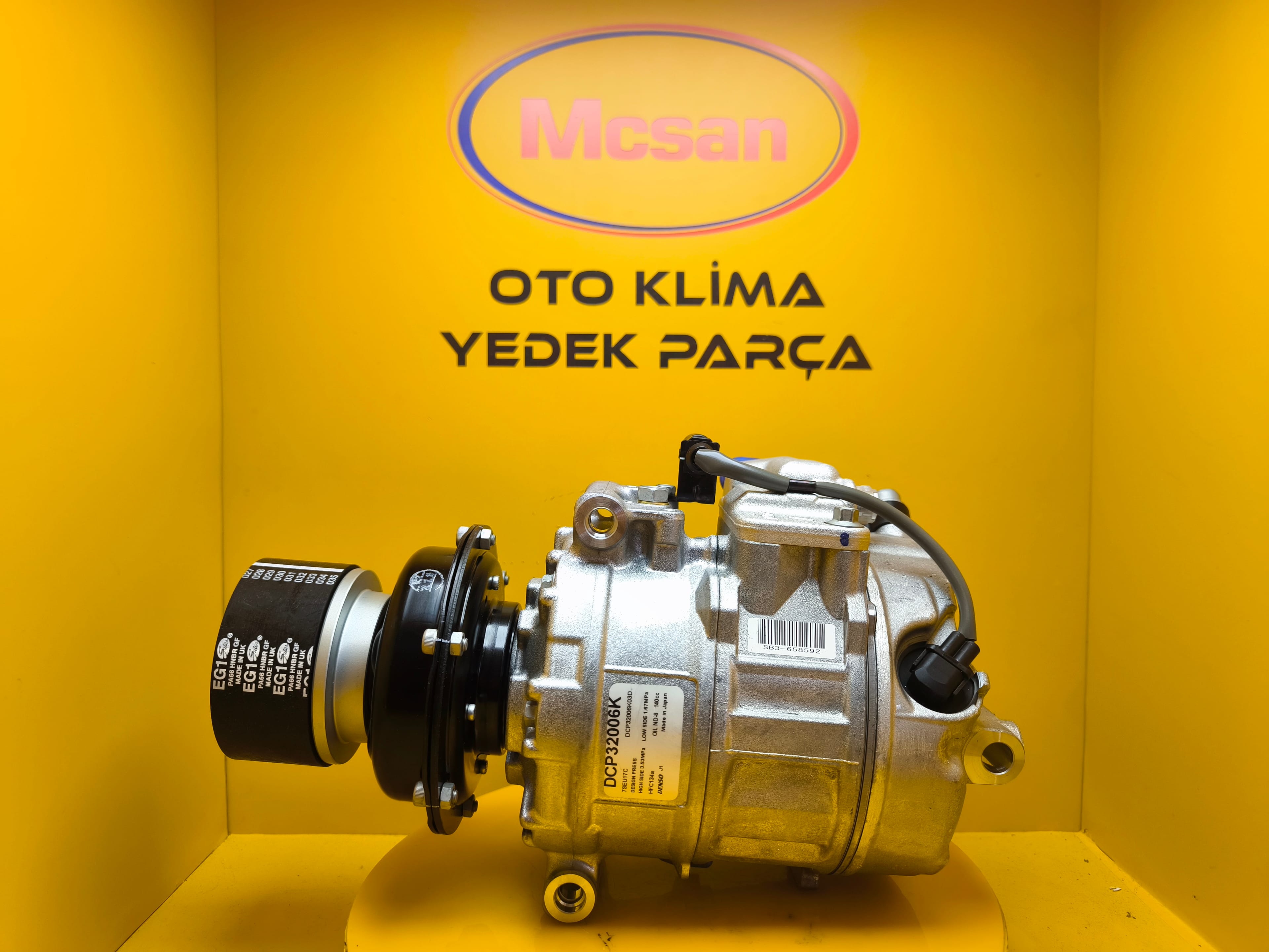 Volkswagen Touareg 2003-2010 Klima Kompresörü 3D0820805B