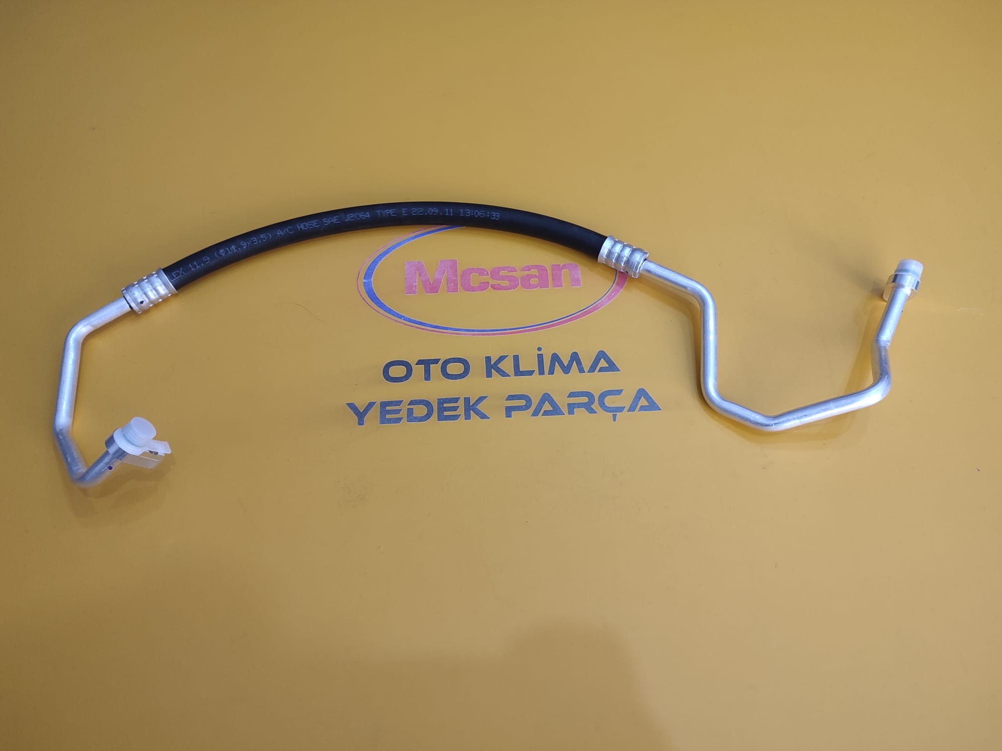 Renault Clio 3 Kompresör Radyatör Arası Klima Hortumu 924909064R