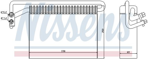 BMW 3 Serisi E46 & X3 E83 Evaporatör 64119135744