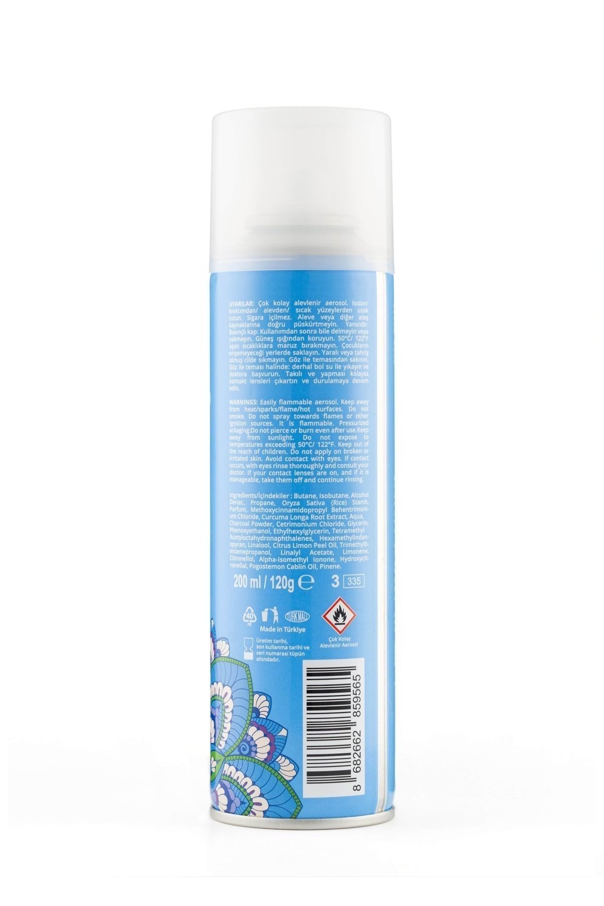 Uv Koruma Ekstra Hacim Sağlayan Saç Parfümü Etkili Feminine Aura Sport 200 ml Kuru Şampuan