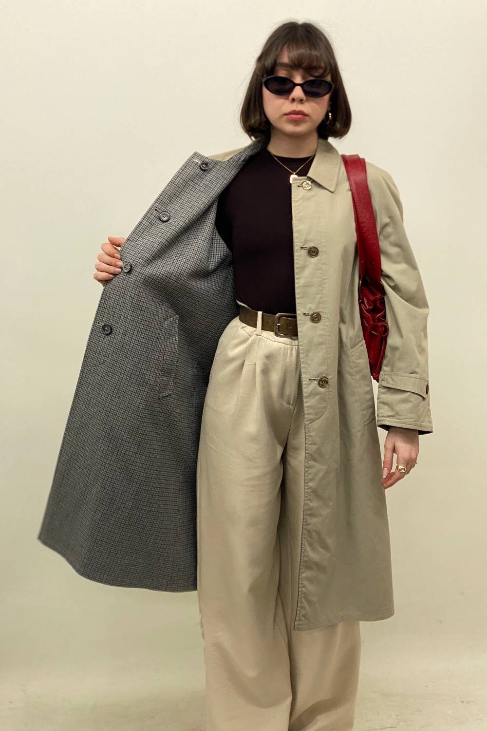 ÇİFT TARAFLI TRENÇKOT