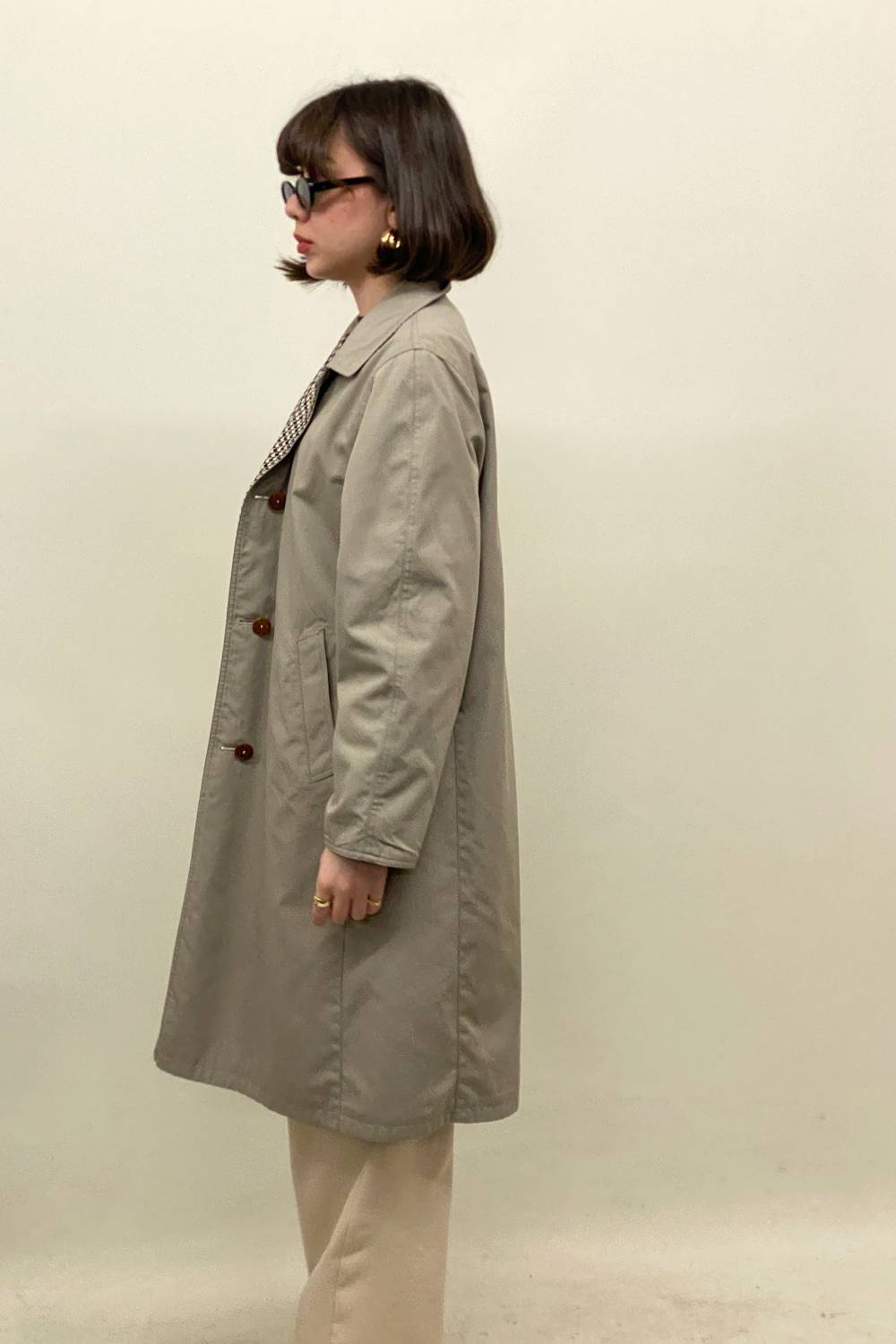 ÇİFT TARAFLI TRENÇKOT