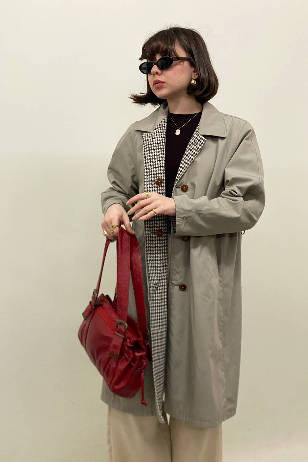 ÇİFT TARAFLI TRENÇKOT