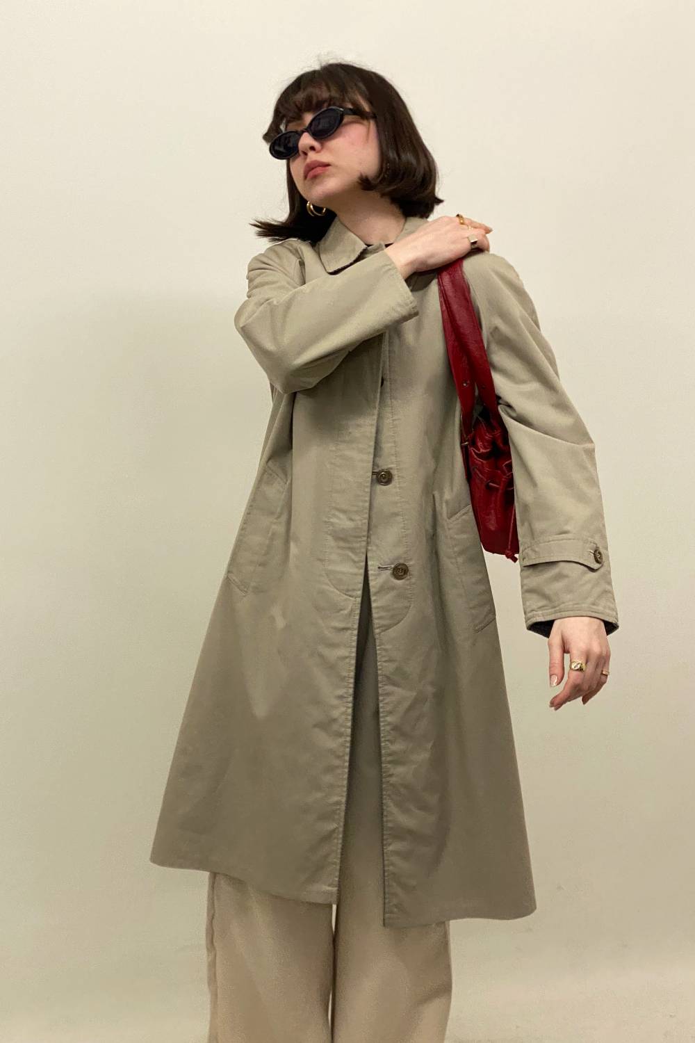 ÇİFT TARAFLI TRENÇKOT