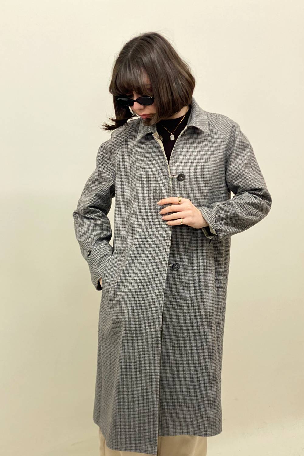 ÇİFT TARAFLI TRENÇKOT