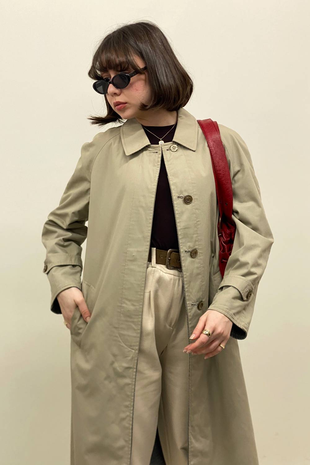 ÇİFT TARAFLI TRENÇKOT