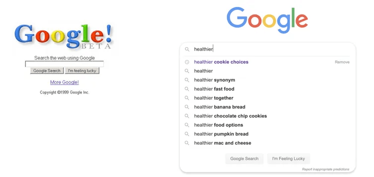 The difference between the two images is that we can also search for long tail queries. We will consider a story starting with RankBrain for the algorithms that provide us with this difference.