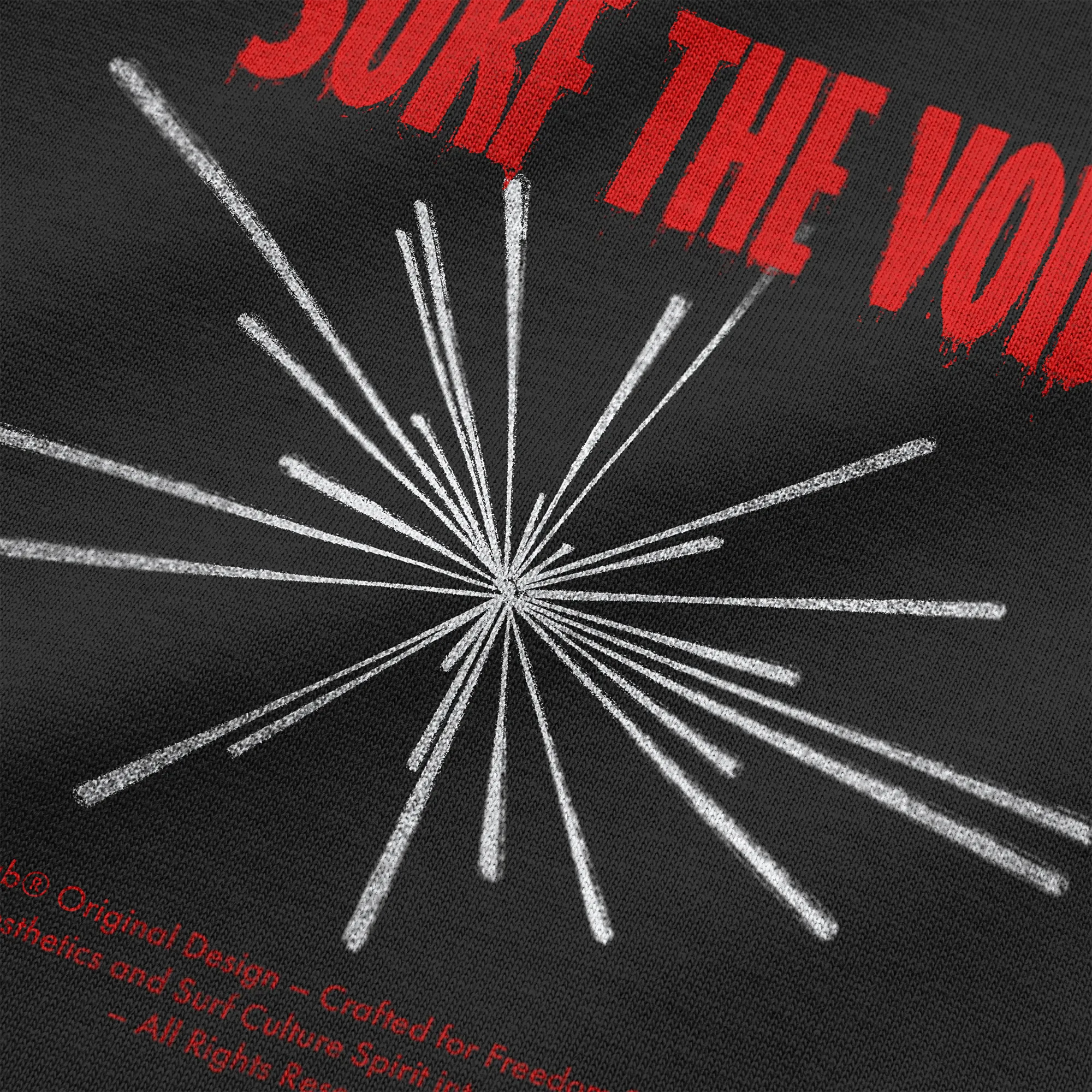 Surfersclub "The Void" Boxy T-Shirt - Siyah [Ön Sipariş]