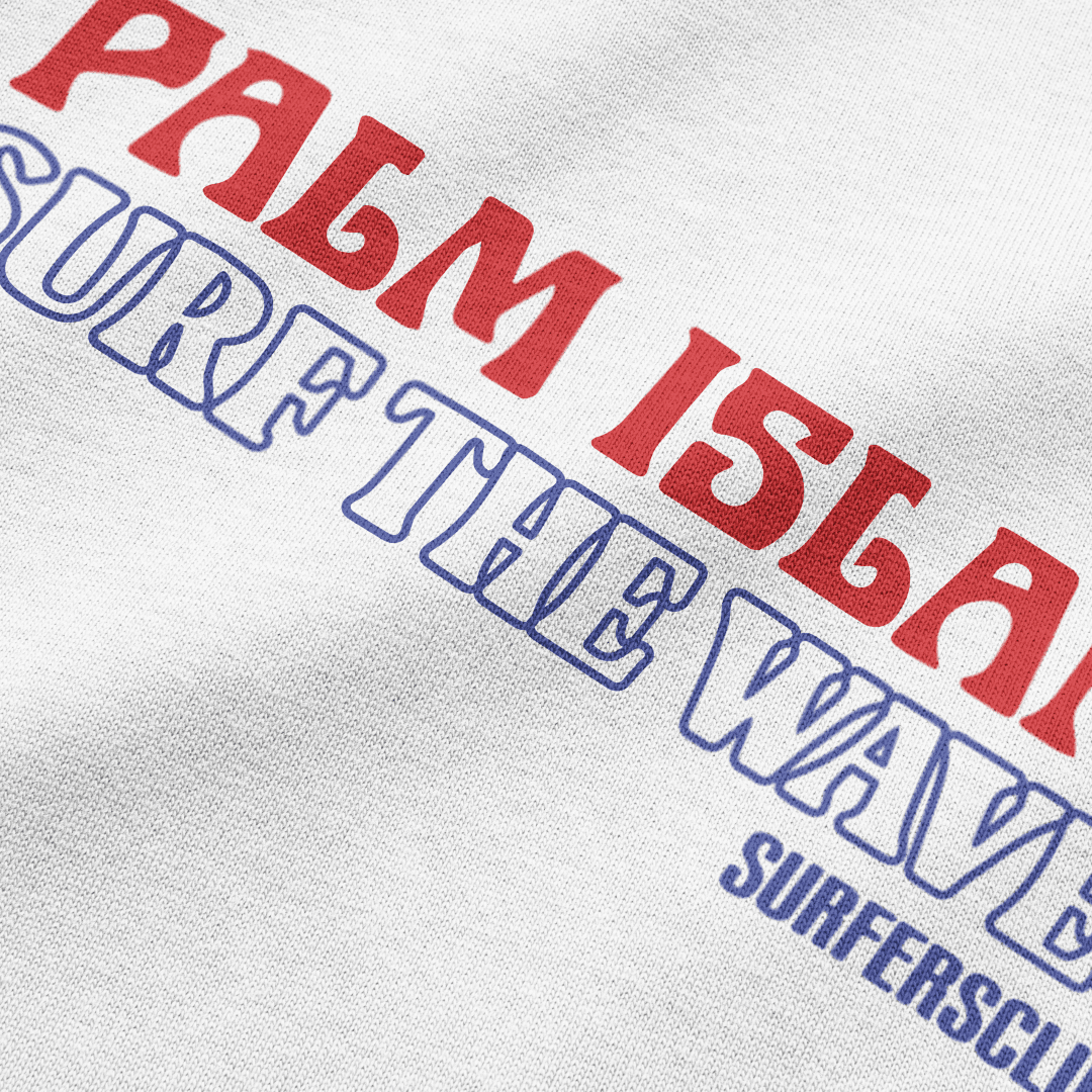 Surfersclub Boxy Fıt ''Palm Island''